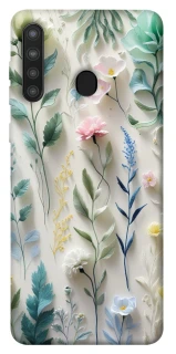 Чохол на Samsung Galaxy A21 Floral design ver.3 фото 1 з 1