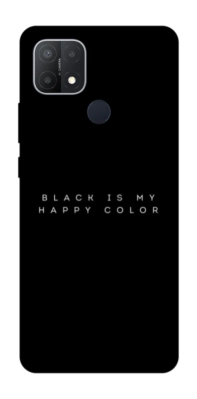 Чохол на Oppo A15s / A15 Black color фото 1 з 1