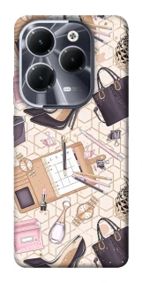 Чехол на Infinix Hot 40 Fashion collage ver.9 фото 1 из 1