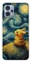 Чохол на Motorola Moto G23 Pikachu and Van Gogh фото 1 з 1