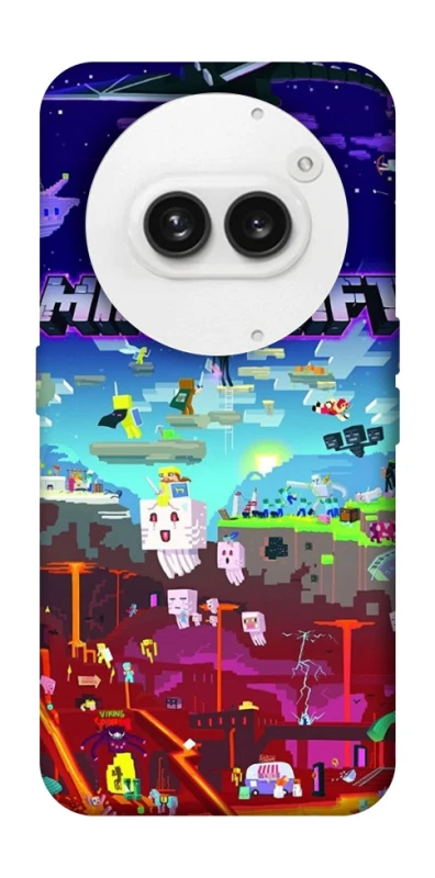 Чохол на Nothing Phone (2a) Minecraft world фото 1 з 1