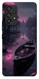 Чехол на Samsung Galaxy A53 5G Boat and flamingo фото 1 из 1