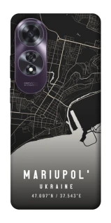 Чохол на Oppo A60 Mariupol map фото 1 з 1