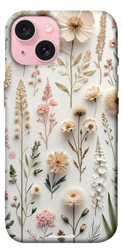 Чехол на Apple iPhone 15 (6.1") Floral design ver.1 фото 1 из 1