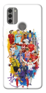 Чехол на Nokia C31 Football Abstract v2 фото 1 из 1