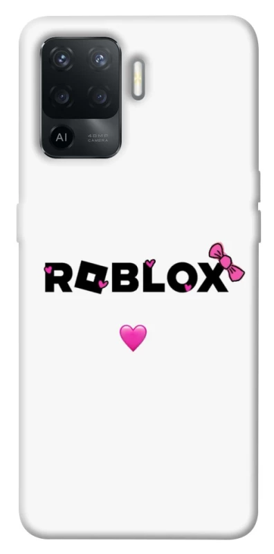 Чохол на Oppo Reno 5 Lite Roblox heart фото 1 з 1