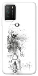 Чехол на Xiaomi Poco M3 Tattoo ver.1 фото 1 из 1