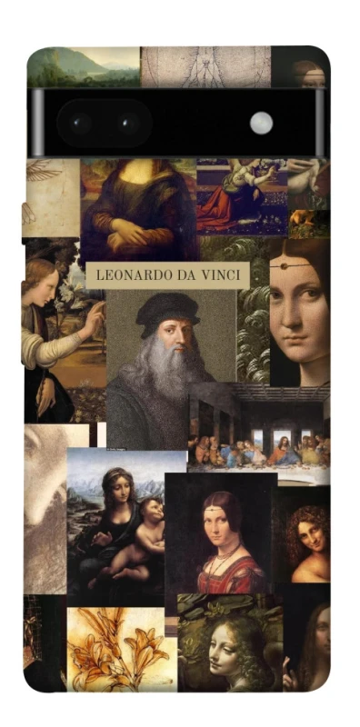 Чохол на Google Pixel 6a Leonardo da Vinci фото 1 з 1