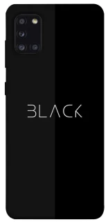 Чохол на Samsung Galaxy A31 Black фото 1 з 1