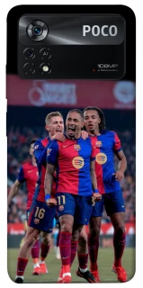 Чохол на Xiaomi Poco X4 Pro 5G FC Barcelona team фото 1 з 1