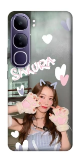 Чохол на Vivo Y300 Sakura - LE SSERAFIM фото 1 з 1