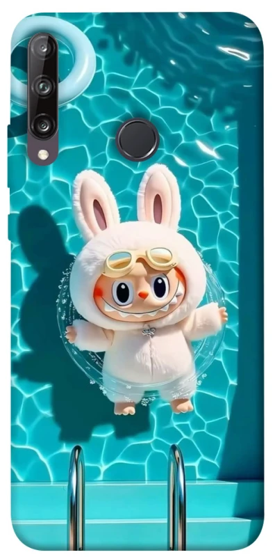 Чехол на Huawei P40 Lite E Labubu in the pool ver.2 фото 1 из 1