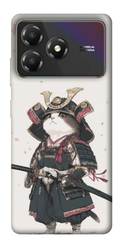 Чохол на ZTE Blade A36 Samurai Cat Warrior фото 1 з 1