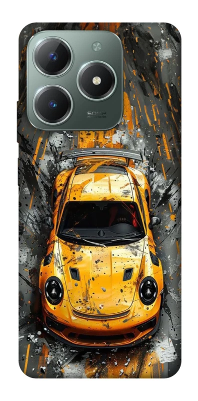 Чехол на Realme C61 Drawn Porsche фото 1 из 1