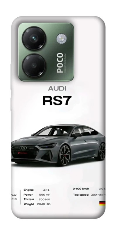 Чохол на Xiaomi Poco M7 pro 5G Audi RS7 фото 1 з 1