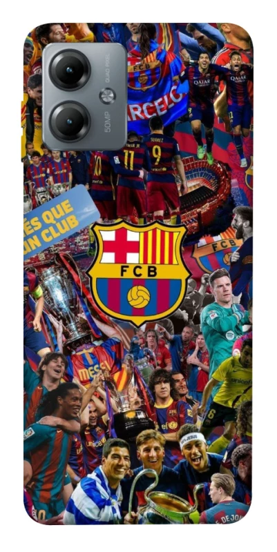 Чохол на Motorola Moto G14 FC Barcelona v4 фото 1 з 1