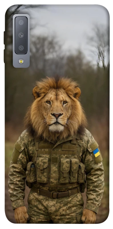 Чохол на Samsung A750 Galaxy A7 (2018) Лев захисник фото 1 з 1