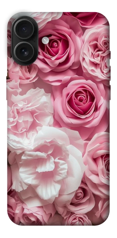 Чехол на Apple iPhone 16 Plus Розовые цветы фото 1 из 1