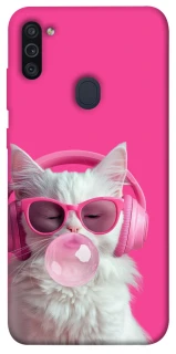 Чехол на Samsung Galaxy M11 Pink kitty фото 1 Чехол на Samsung Galaxy M11 Pink kitty фото 1 из 1