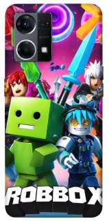 Чехол на Oppo Reno 7 4G Roblox gaming heroes фото 1 из 1