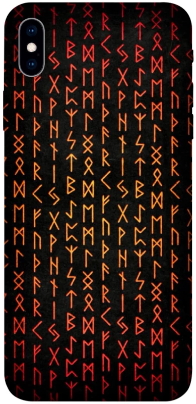 Чехол на Apple iPhone XS Max (6.5") Руны фото 1 из 1