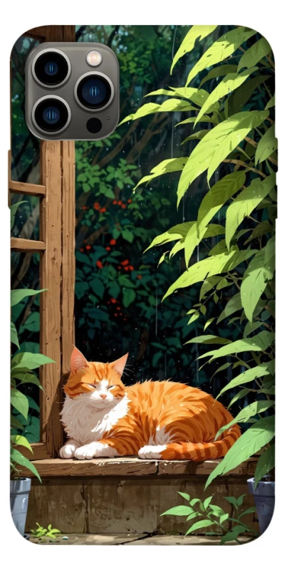 Чохол на Apple iPhone 12 Pro (6.1") red cat фото 1 з 1