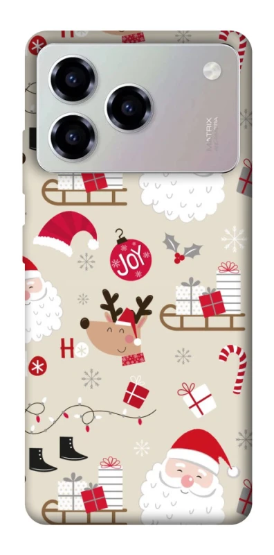 Чохол на ZTE Blade A76 Новорічний v1 фото 1 з 1