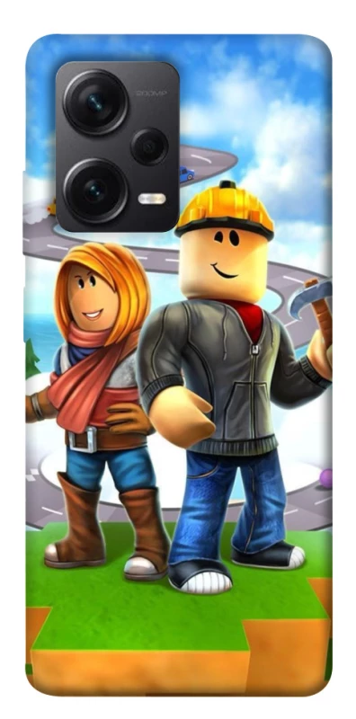 Чехол на Xiaomi Redmi Note 12 Pro+ 5G Roblox Builder Adventure фото 1 из 1