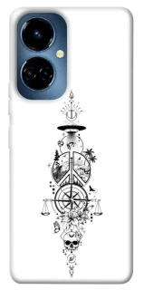 Чехол на TECNO Camon 19 Tattoo ver.7 фото 1 из 1