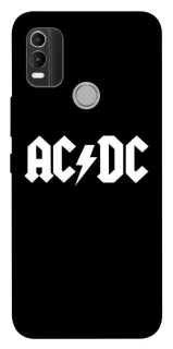 Чохол на Nokia C21 Plus AC/DC logo фото 1 з 1