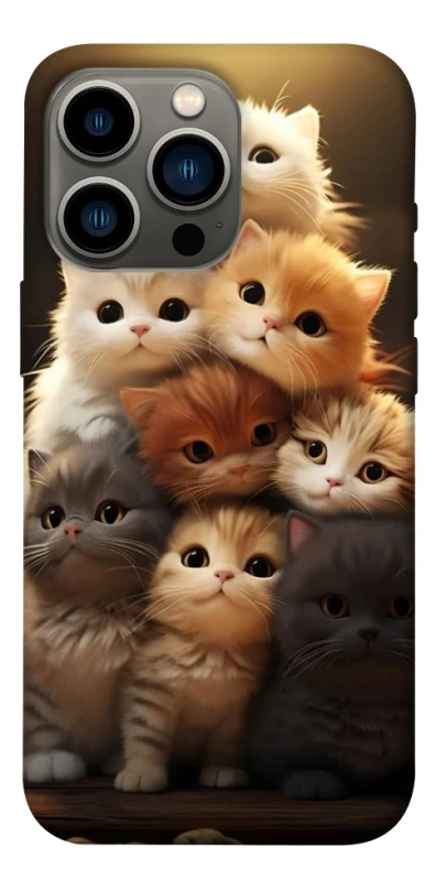 Чехол на Apple iPhone 13 Pro (6.1") Чехол Kittie Love v2 фото 1 из 1