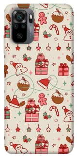 Чохол на Xiaomi Redmi Note 10 / Note 10s Новорічний v14 фото 1 з 1