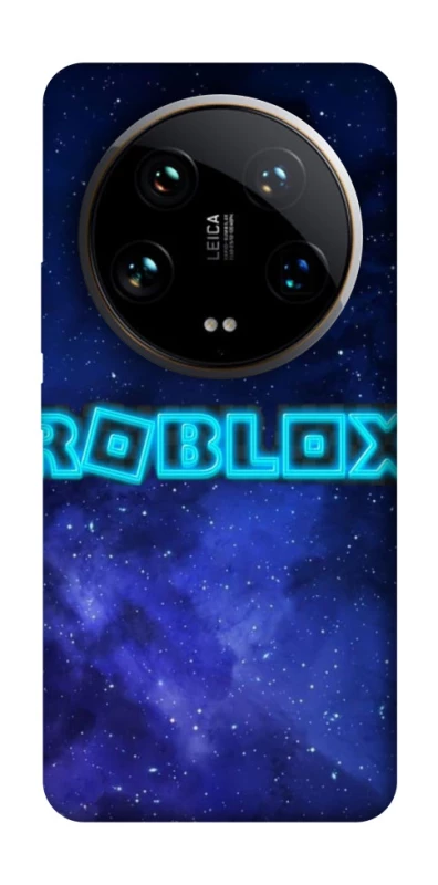 Чохол на Xiaomi 14 Ultra Roblox Space Logo Blue фото 1 з 1