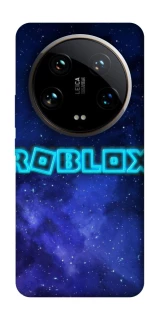 Чохол на Xiaomi 14 Ultra Roblox Space Logo Blue фото 1 з 1
