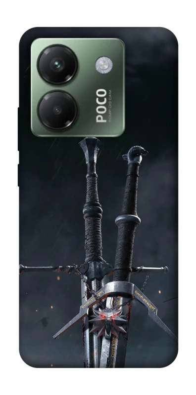 Чохол на Xiaomi Poco M7 pro 5G Мечі Ведьмака фото 1 з 1