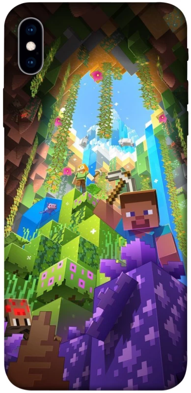 Чехол на Apple iPhone XS Max (6.5") Minecraft forever фото 1 из 1