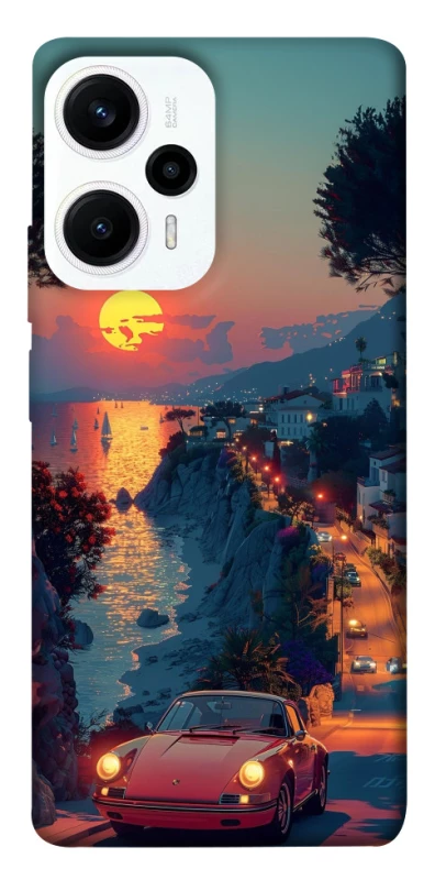 Чохол на Xiaomi Poco F5 / Note 12 Turbo Porsche sunrise фото 1 з 1