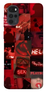 Чехол на Motorola Moto G22 Love collage ver.3 фото 1 из 1