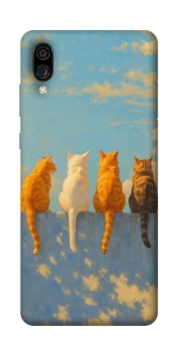 Чехол на ZTE Blade A5 (2020) cats on wall фото 1 Чехол на ZTE Blade A5 (2020) cats on wall фото 1 из 1