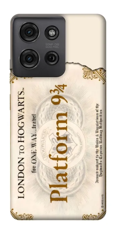 Чехол на Motorola Moto G75 Ticket 9-3/4 фото 1 из 1