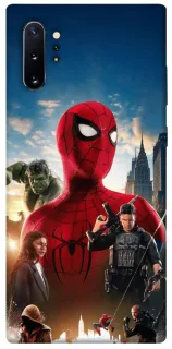 Чехол на Samsung Galaxy Note 10 Plus Spider Man ver.2 фото 1 из 1