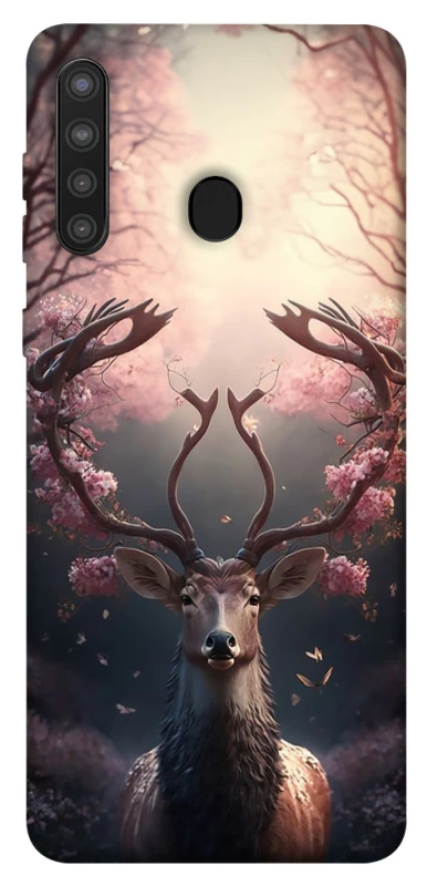 Чехол на Samsung Galaxy A21 Скандинавский олень v3 фото 1 из 1