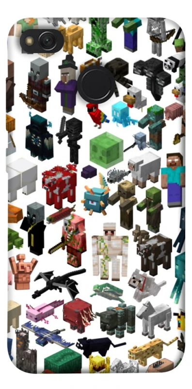 Чохол на Xiaomi Redmi 4X Minecraft v4 фото 1 з 1