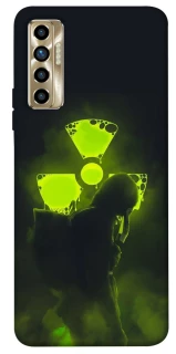 Чехол на TECNO Camon 17P Радиация v2 фото 1 из 1