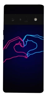 Чохол на Google Pixel 6 Pro Neon love фото 1 з 1