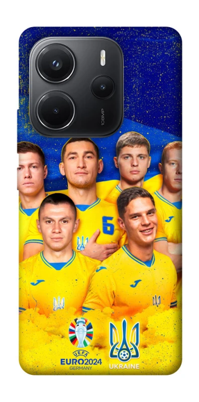 Чехол на Xiaomi Redmi Note 14 4G (Int. version) Сбоная Украины v2 фото 1 из 1