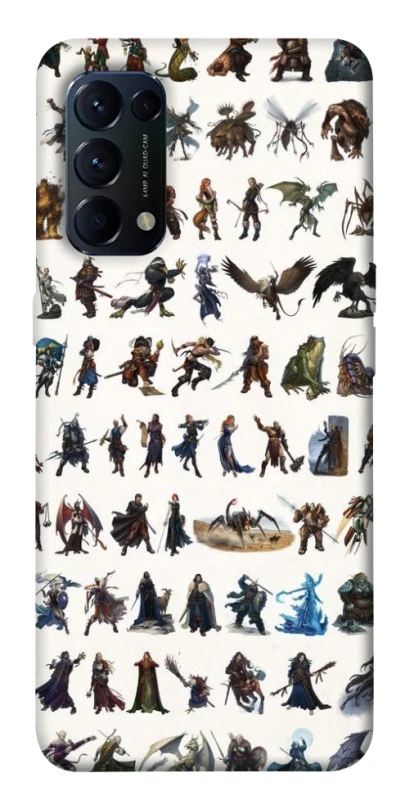 Чохол на Oppo Reno 5 4G Character Selection фото 1 з 1