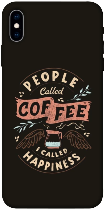 Чохол на Apple iPhone X (5.8") Сoffee happiness фото 1 з 1