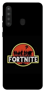 Чехол на Samsung Galaxy A21 Fortnite logo ver.1 фото 1 из 1