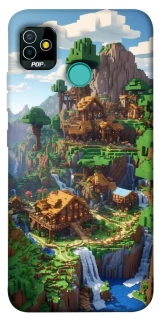 Чехол на TECNO POP 5 Minecraft universe фото 1 из 1